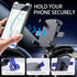 YUHENG Visor,360 17 37 Car Phone Holder Mount for Dashboard Rearview Mirror Sun Rotation & Strong Grip,Universal