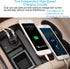 USMEI Quick Charge 3.0 Car Charger, 39W Dual USB Charger Adapter with Voltmeter, Compatible with iPhone 15/14/13,