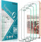 Slanku Tempered Glass Screen Protector (3 Pack) for iPhone 8 Plus, 7 Plus, 6S Plus, 6 Plus - Easy Install,