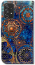 Case for Galaxy A52 5G: Gorgeous Circle Mandala Leather Flip Phone Case Wallet Cover with Card Slot for Samsung Galaxy