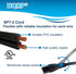HQRP 6ft AC Power Cord Long Compatible with Pioneer DVD DVR Player Mains Cable, Black