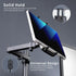 VIVO Universal Tablet Desk Mount, Single Arm Adapter for 2-in-1 Laptops, Holds up to 15.6 inch Monitors