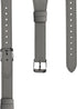kwmobile Real Leather Watch Strap for Xiaomi Redmi Watch 3 Active/Redmi Watch 3 Lite, Replacement Sports Wristband
