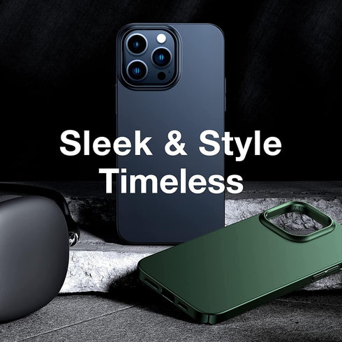 TORRAS Slim Fit Case for iPhone 12 Pro Max, Ultra-Thin Hard Plastic Cover with Non-Slip Grip