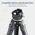 ULANZI F38 Multi-Hole Camera Quick Release Plate Kit with 1/4" to 3/8" Screw Thread for Tripod Mount Adapter