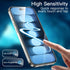 JETech 2-Pack Tempered Glass Screen Protector for iPhone 15 Pro 6.1-Inch, HD Clear, Bubble Free, Case-Friendly, Easy