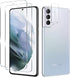 Galaxy S21 Tempered Glass Screen Protector + Camera Lens Protector, 2 + 2 Pack, Case Friendly