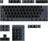 Happy Balls Keycaps, Backlit ABS Doubleshot Shine Through Keycap Set for Cherry MX OEM US Layout Key Caps (Black and