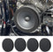 4PCS 6.5 Speaker Rings, Self Adhesive Foam for Enhancing Stereo Sound, High Resilience Speaker Baffles