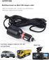 Dash Cam Charger Cable GPS Navigator Power Cord for Dash Cam GPS MP3 Player Charging for 12V Car and 24V Truck.