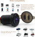 Dual USB Quick Charge 3.0 Port & PD USB C Car Charger Socket, 12V USB Outlet with Voltmeter for Car