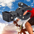 HYS Motorcycle Walkie Talkie Mount - Quick Install Handlebar Clip for Bicycle and Scooter, 2 Way Radio