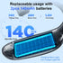 IAMJOY Headset V5.4 14 140H Bluetooth Dual-Mic Wireless Bluetooth Earpiece Noise Canceling Hands-Free Headphones Hours