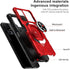 Ailiber TCL 40XL Case - Military Grade Shockproof Cover with Screen Protector & Ring Kickstand for Jitterbug Smart