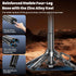 Busdebon 4-in-1 Selfie Sticks for iPhone, Multi-Functional Phone Tripod with Remote Control, Pocket-Sized Mini Selfie