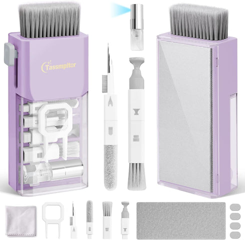 Laptop Screen Keyboard Cleaner Kit - 10-in-1 Electronics Cleaning Tool for MacBook iPad iPhone Pro, Tablet, PC Monitor