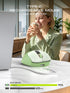 XISOGUU 5.0/4.0 2.4G Wireless Bluetooth Mouse, Bluetooth & Tri-Mode, Type-C Rechargeable with LED Screen Display