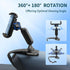 Multifunctional Car Dashboard Mobile Phone Holder, 360 Degree Rotation Universal Dash Clip Mount for 4-7 inch
