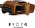 MegaGear MG1352 Olympus OM-D E-M10 Mark III Leather Camera Half Case and Strap, Light Brown