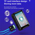 Zyyini MP3 5.0 1.77 Inch 64GB Player, Bluetooth Music Player, Portable HiFi Music Player FM Radio Recording EBook