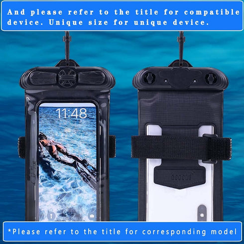 Generic G5 MP3 Puccy Case Cover, Compatible with innioasis Player Black Waterproof Pouch Dry Bag (Not Screen Protector