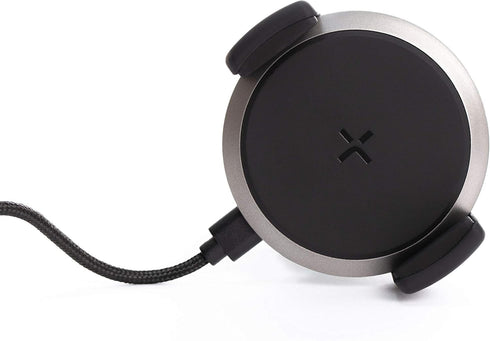 TYLT Venti Wireless Car Charger | 10W Qi-Certified Car Phone Holder Mount Charger for Apple, Samsung & Other QI Devices
