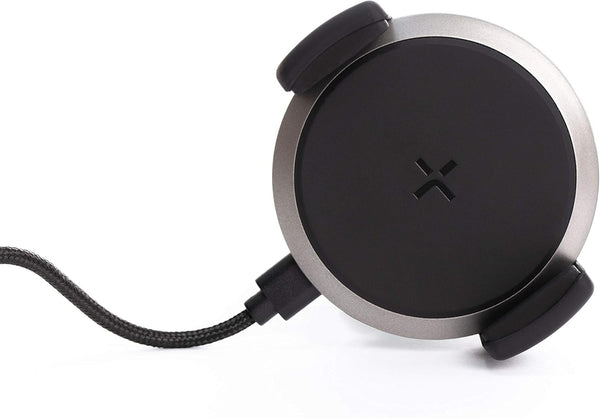 TYLT Venti Wireless Car Charger | 10W Qi-Certified Car Phone Holder Mount Charger for Apple, Samsung & Other QI Devices