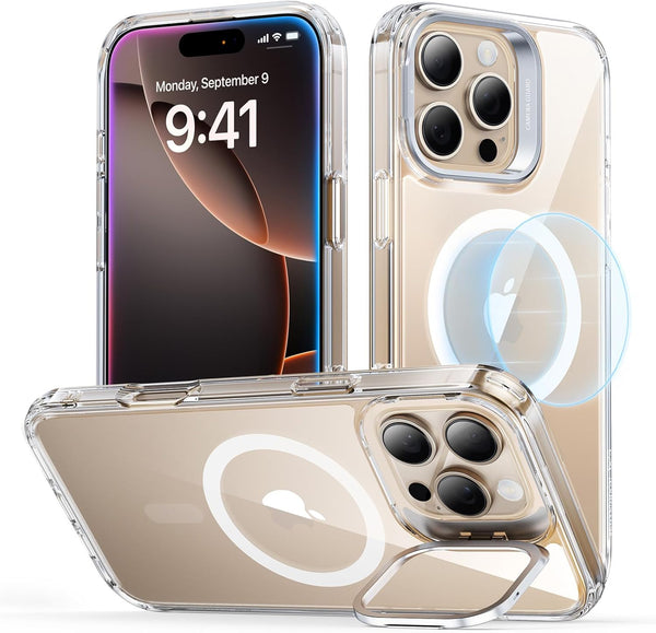 ESR for iPhone 16 Pro Case, Compatible with MagSafe, Military-Grade Protective Case, Built-in