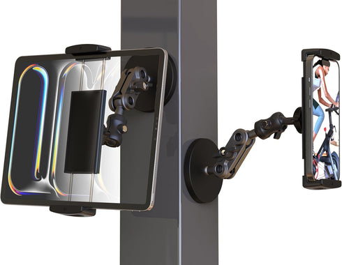 VasSmtCPH Universal Magnetic Tablet Holder 360Adjustable 7.7" Aluminum Heavy Duty Arm 3.5" Magnetic