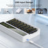 TWINSDUCK 8-Slot AA AAA Battery Charger, Smart LCD Display & Fast Charging for NiMH/NiCd (Micro USB Powered)