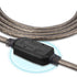 Tan QY Active 50Ft USB 2.0 Printer Cable, A-Male to B-Male High Speed for HP, Canon, Lexmark, Dell, Samsung