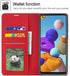QLTYPRI Samsung Galaxy A13 5G Case, Premium PU Leather Cover with Card Holder, Kickstand, Shockproof Flip Wallet Case,