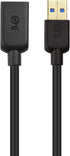 Cable Matters Long USB to USB Extension Cable 10 ft (USB 3.0 Extension Cable) in Black for Webcam, VR Headset, Printer,