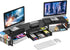 Simple Trending Desk Organizers and Accessories, Dual Monitor Stand Riser with Drawer