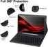 Keyboard Case for Samsung Galaxy S6 Lite 10.4" 2022/2020 with Detachable Wireless Bluetooth Keyboard