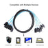 Cable-0.5M, 6Pcs/Set-6Gbps-Sata (1.6FT) ADCAUDX SATA-III HDD-SSD Data-Cable Thin Replacement for Bitcoin