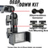 Bulletpoint Drop-Down Lower Phone Placement Kit 20mm-20mm Connector with 1cm Mounting Arm for Vehicle Phone Mounts