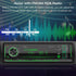 DOVOX USB/SD/AUX/MP3 2.1A Single Din Stereo Marine Radio: Bluetooth Car Audio Receivers with Digital LCD Display | FM