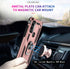 LeYi Phone Case for Motorola Moto G Play 2023, Military-Grade Protective with 2 Pcs Tempered Glass Protector, Rose Gold