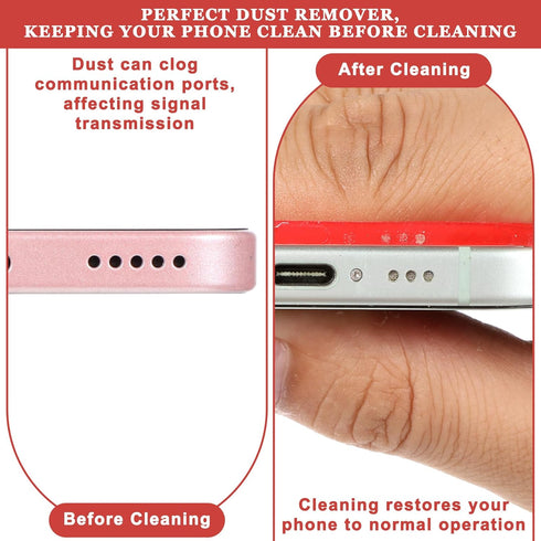 Qulkws 3 Phone Speaker Cleaner Pcs Cell Phones Cleaning Kit Accessories Cleaner Tape for Phones Phone Speaker Cleaning