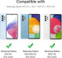 JETech 9H Tempered Glass Screen Protector for Samsung Galaxy A53 5G/A52/A52 5G/A52s 5G, HD Clear, Anti-Scratch, 3-Pack