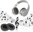 Professional Overhead Foldable Headphones Round Ear Pad Earpad (90mm) - Enhance Comfort & Sound Quality.