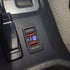 Aramox Dual USB Port Socket QC3.0 Fast Charge Outlet Power Adapter for FJ Cruiser Fortuner Hilux Tacoma (1.57x0.87 Inch)