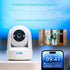 SOVMIKU CB2 2K 5GHz 360 Setup, 180 Vicohome Indoor Camera, Wi-Fi, Plug-in, AI Tracking, Home Security, Pet/Baby