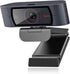 Angetube 1080P HD Webcam with Microphone, Computer Camera, 2 Mics, USB Type-A &