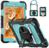 Timecity Case for iPad Mini 5th Generation, Heavy Duty Case with Screen Stand, Hand Strap, Shoulder Strap for 7.9 Inch