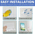 Clear Wall Mount Adhesive Phone Holder, Multi-Function Charging Brackets for Living Room, Kitchen, Bathroom, Office