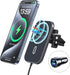 MagSafe Car Mount Charger with Adapter, Magnetic Wireless Charger for Car Vent, 360° Rotation, Compatible with iPhone