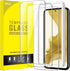 JETech 3-Pack Tempered Glass Screen Protector for Samsung Galaxy S22 5G 6.1", HD Clear, Fingerprint ID Compatible, Easy