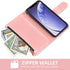 Asuwish Compatible with iPhone 11 Wallet Case, Tempered Glass Screen Protector, Flower Leather Flip Card Holder
